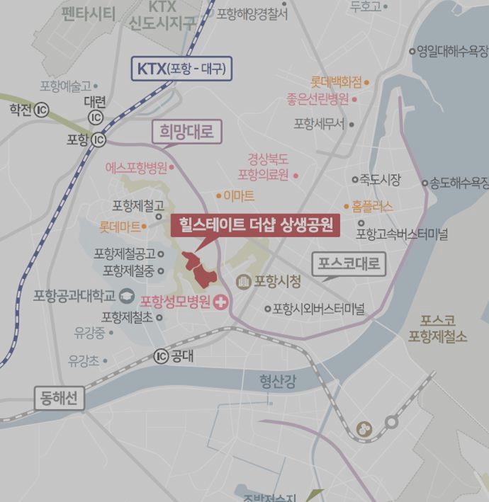 생활권 입지도